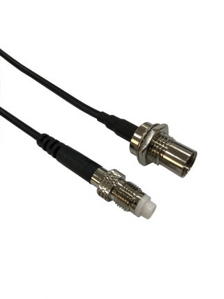 RF Cable Assembly, FME M(BH) RG-174 230mm FME F