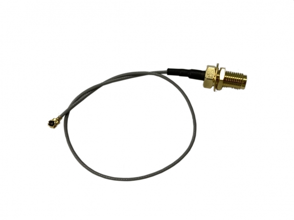 RF Cable Assembly, Micro RF Coaxial Cable, I.PX to Ø1.13 80mm Coaxial Cable to SMA F(BH) A Type