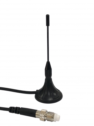 3G Antenna, GSM Antenna, Mag Mount Antenna, Car Antenna, 900 MHz/ 1800 MHz, Base: C02, Antenna: MT07-1, Connector: FME F, Cable: RG-174 3M