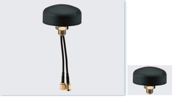 Screw Mount Type Antenna, 4G LTE Antenna, R36F series with cable MR195 5meter and connector SMA (M) ST