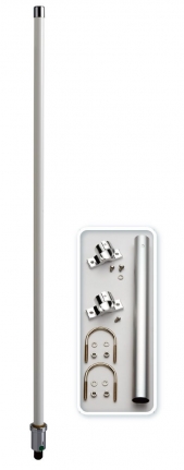 OMNI LTE Antenna, 690~960/1710~2170/2400~2700 MHz, N F